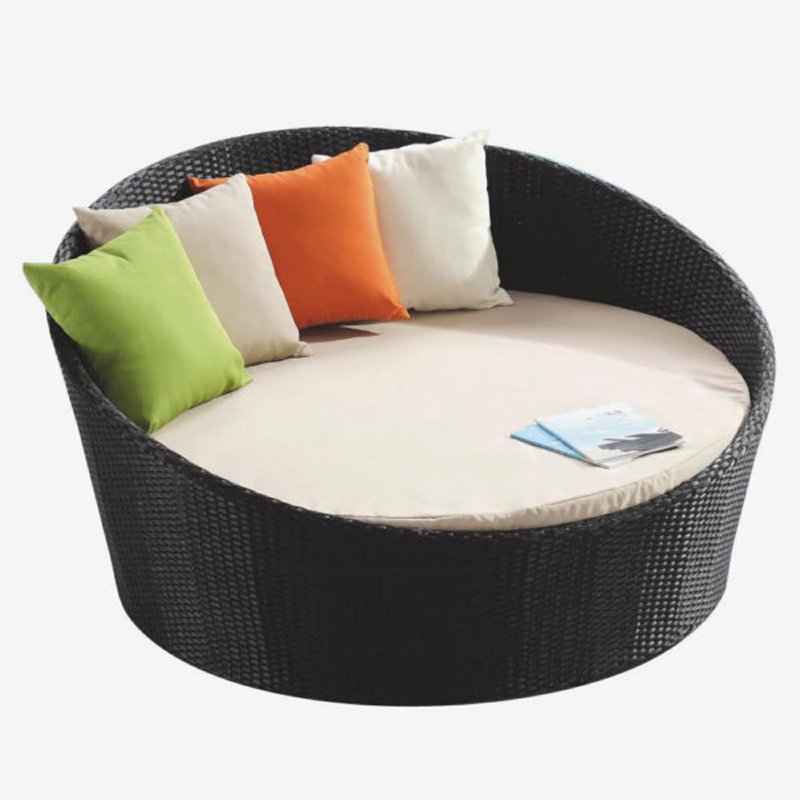 Outdoor Daybed Cushion Round Blogger
